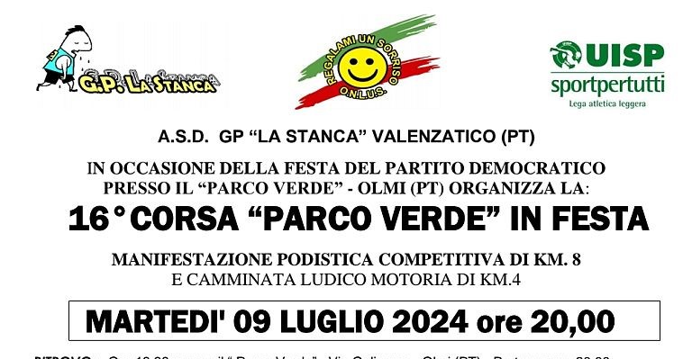 podismo. A OLMI SI CORRE LA SEDICESIMA “CORSA PARCO VERDE IN FESTA”